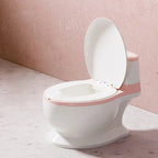 Baby Potty Training Seat – Realistic Toilet Design with Lid & Built-in Wipe Holder | Bacha Toys