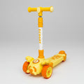 Aeroplane Shape Kids 3 Wheel Scooter – Foldable with Lights & Music