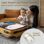 Folding Baby Bath Bed – Newborn Bath Support Seat (Up to 10kg)