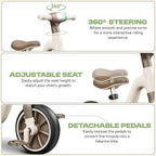 Anti-Rollover Sliding Tricycle Balance Car – 3 Wheeler Kids Bike