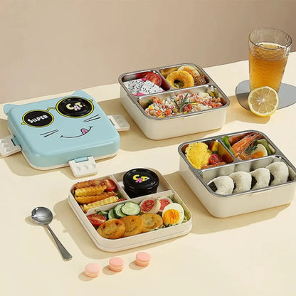 🐱 Hello Cat Lunch Box – Mealtime Made Adorable! | Bacha Toys