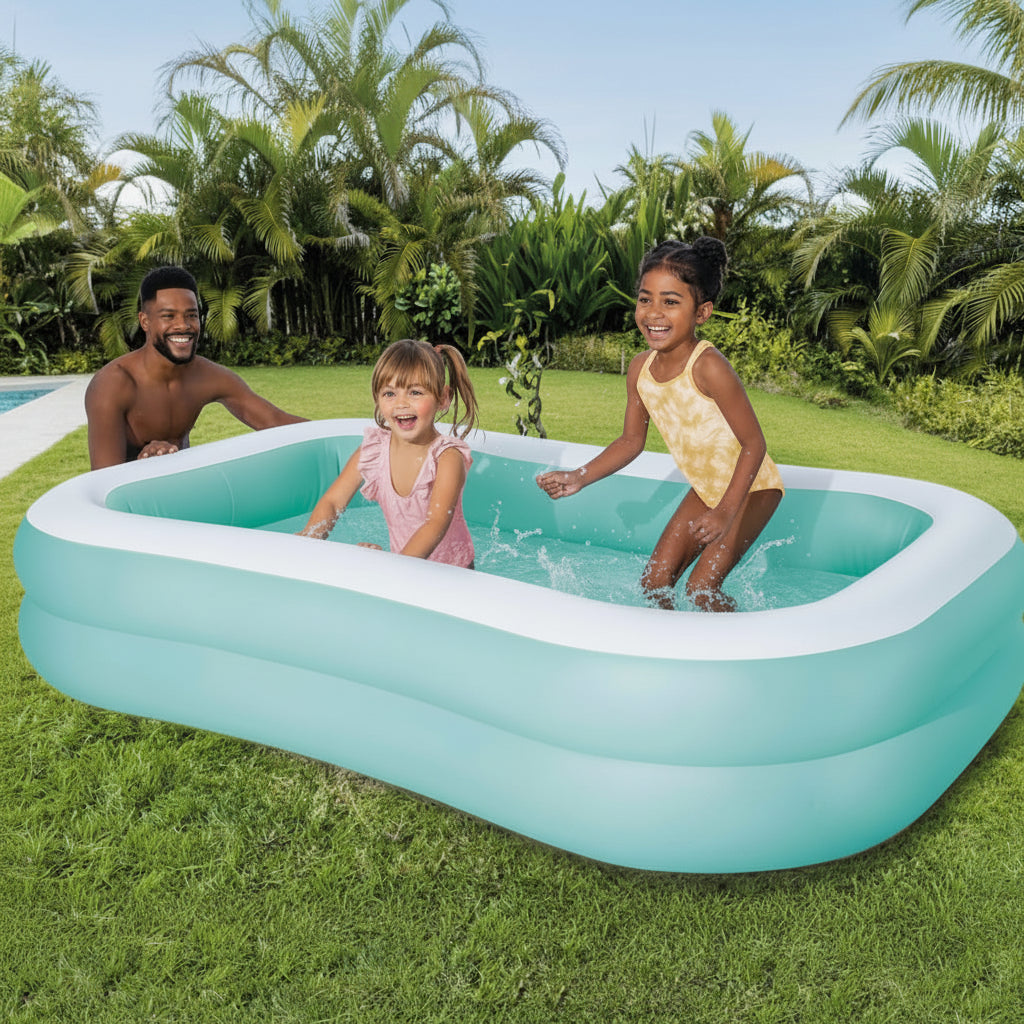 INTEX Mandarin Swim Center Family Pool – 90″ x 58″ x 18″ #57181