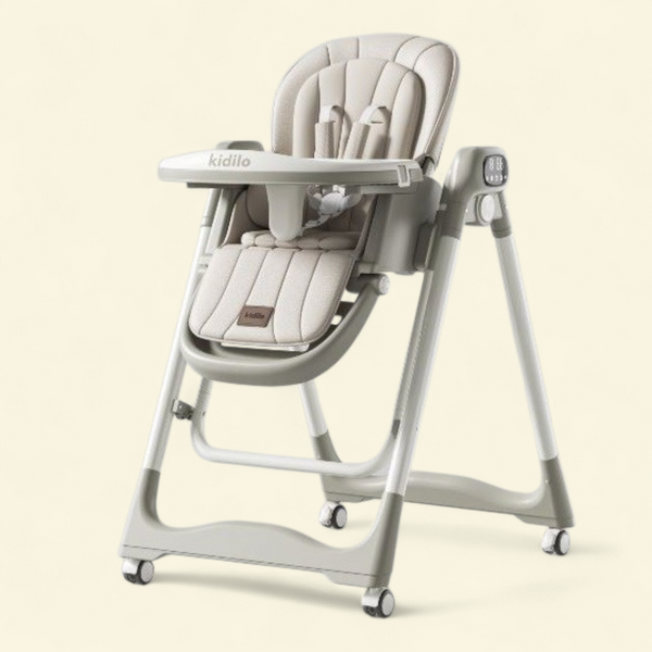 Kidilo 2-in-1 Electric Baby Swing & High Chair | Bacha Toys