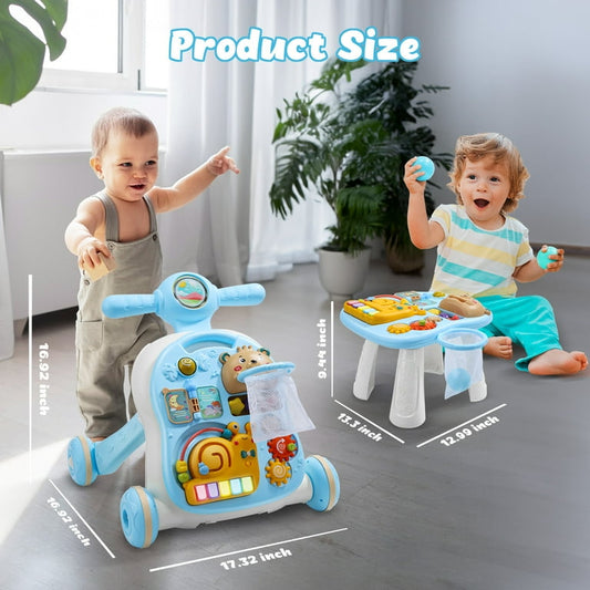 Baby Walker 3-in-1 Activity Walker – Bacha Toys