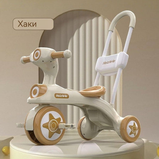 2-in-1 Kids Premium Baby Tricycle – Bacha Toys