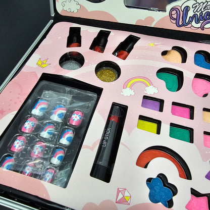 Unicorn Makeup Suitcase – Magical Beauty Set for Kids | Bacha Toys