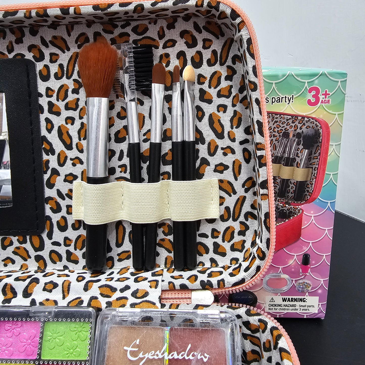 Mermaid Vanity Case – Let’s Party Makeup Box (Real Cosmetics)