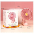 Mini Handheld USB Fan – Portable 2-Speed Desk Fan