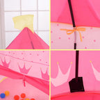 Kids Play Tent House | 135cm Height | 105cm Base | Indoor & Outdoor Fun! | Bacha Toys