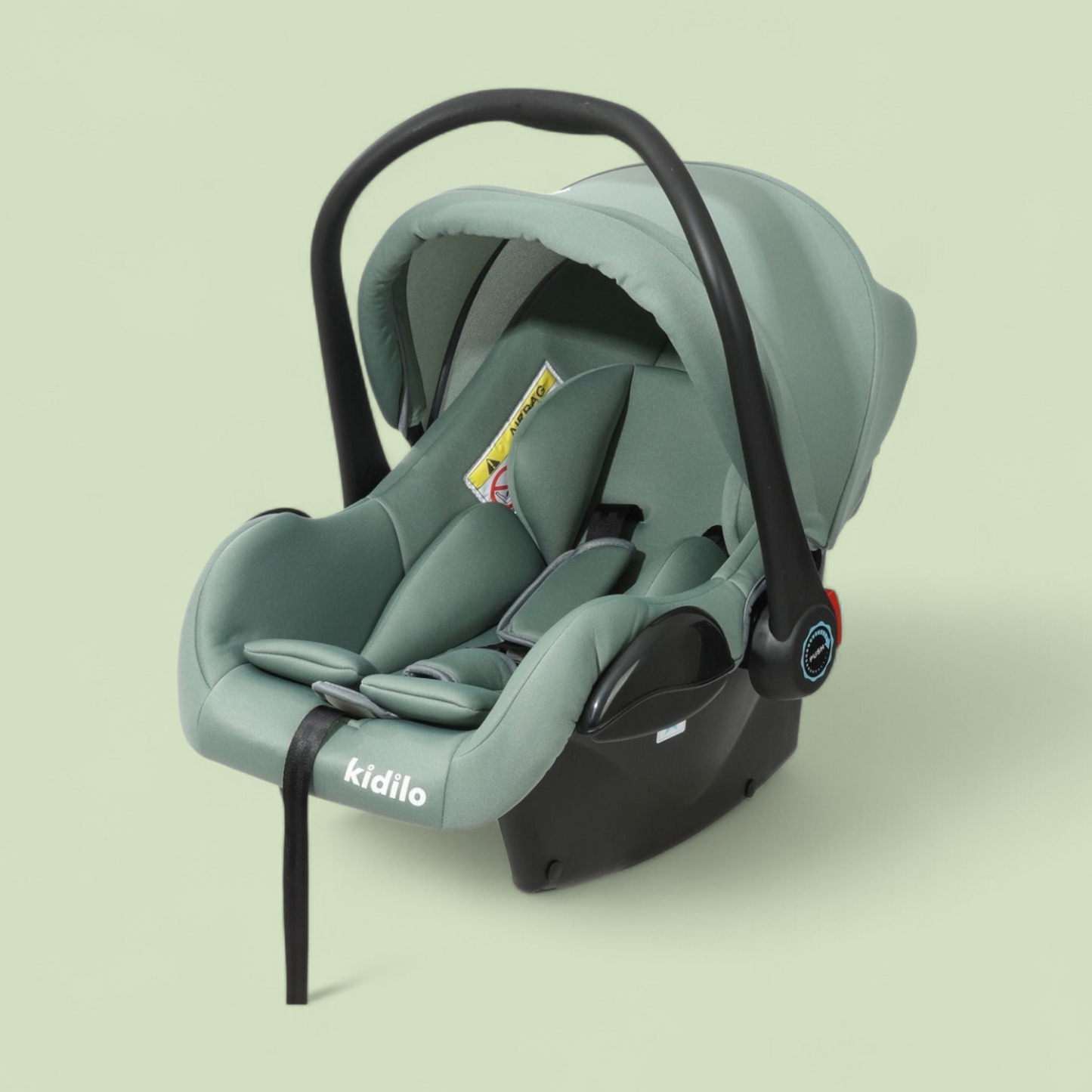 Kidilo Comfort Carry Cot Baby Car Seat – Soft Mattress & Safety Canopy | Bacha Toys