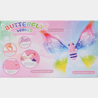 Butterfly Fairy Wings with LED Lights & Music – Adjustable Angel Wings for Kids