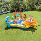 Intex Dinosaur Play Center Pool – Kids Inflatable Water Park #57444