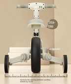 Anti-Rollover Sliding Tricycle Balance Car – 3 Wheeler Kids Bike