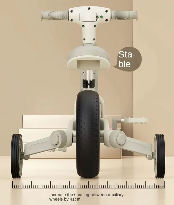Anti-Rollover Sliding Tricycle Balance Car – 3 Wheeler Kids Bike