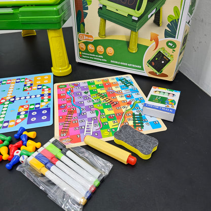5-in-1 Drawing Board for Kids – Chalk, Markers & Magic Erase | Bacha Toys
