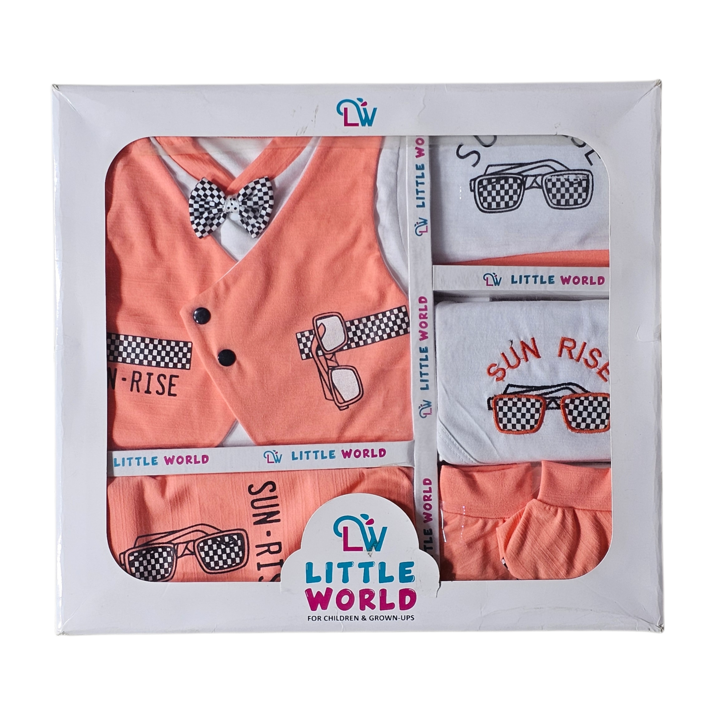 Little World Newborn Baby Gift Box Set – Essential Baby Clothing | Bacha Toys