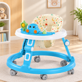 Baby Walker with Music, Adjustable Height & 360° Rotating Wheels #409