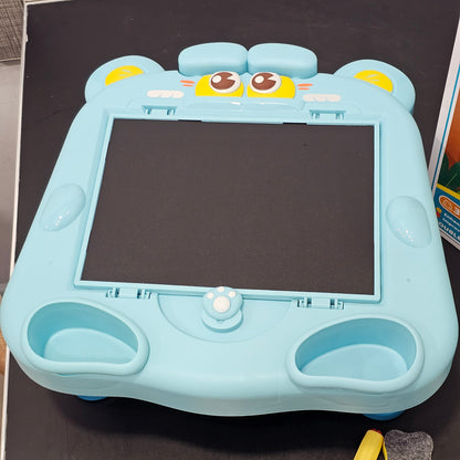 2-in-1 Drawing Board for Kids – Chalk & Marker Writing Board with Accessories | Bacha Toys