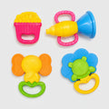 Baby Teething Soft Rattle Toy – BPA-Free Sensory Teether for Infants