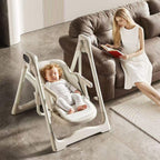 Kidilo 2-in-1 Electric Baby Swing & High Chair | Bacha Toys