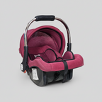 Baby Carry Cot with Soft Mattress – Steel Handle, Canopy & Safety Belt | Bacha Toys