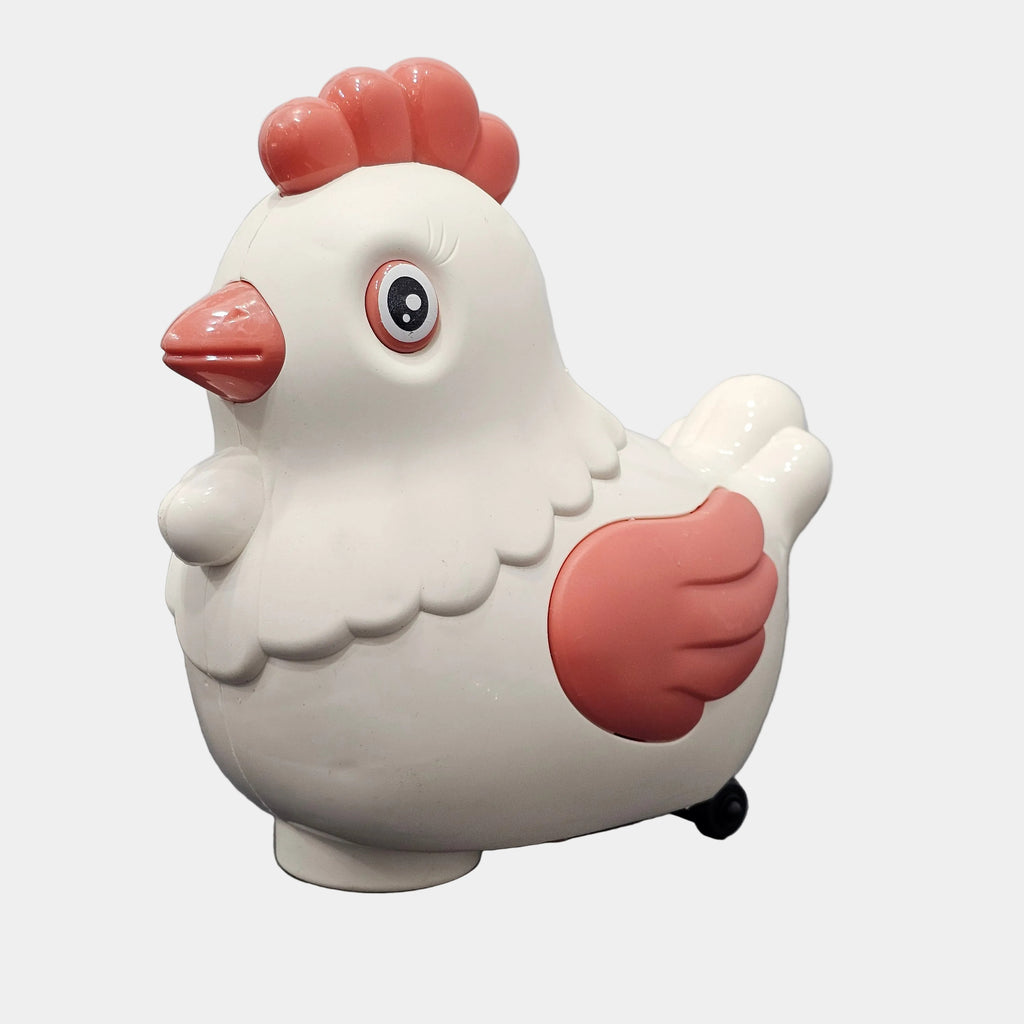 Musical Hen Toy with 3 Eggs – Lights, Sound & Egg-Laying Fun | Bacha Toys