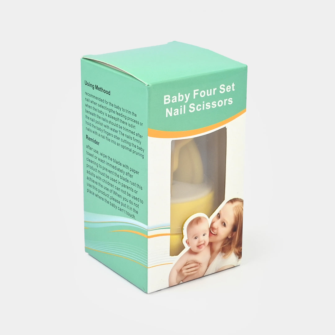 Baby Nail Grooming Kit (4 Pcs) – Newborn Care Set | Bacha Toys