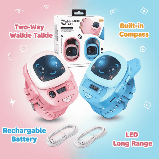 2-in-1 Walkie Talkie Watch – Kids Voice Intercom | Bacha Toys