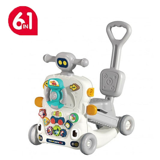 6-in-1 Baby Activity Walker with Music & Lights | Bacha Toys