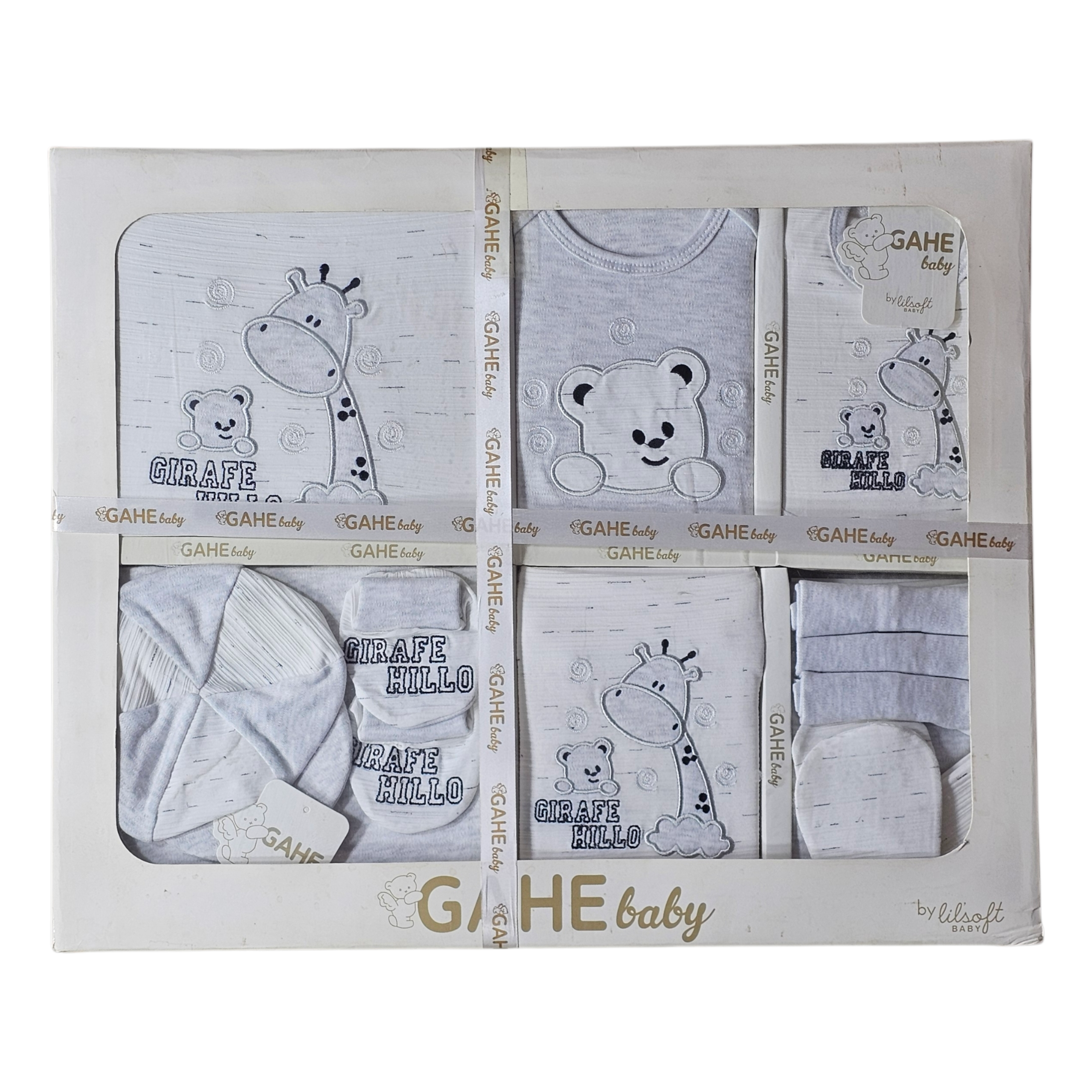 Gahe Baby 12 Pcs Newborn Baby Set – Complete Clothing & Care Essentials | Bacha Toys