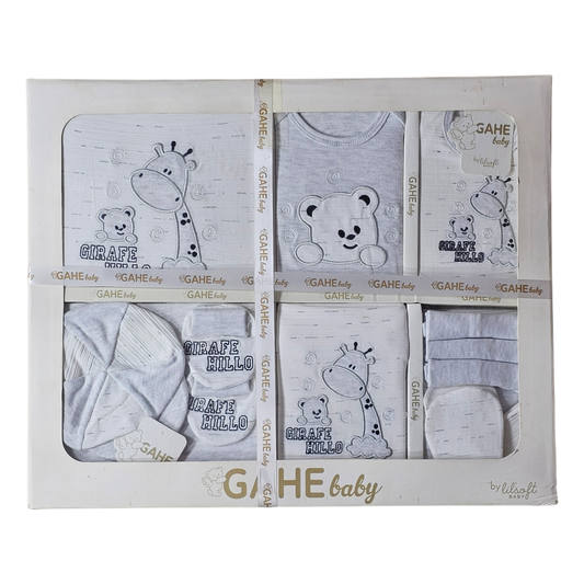 Gahe Baby 12 Pcs Newborn Baby Set – Complete Clothing & Care Essentials | Bacha Toys