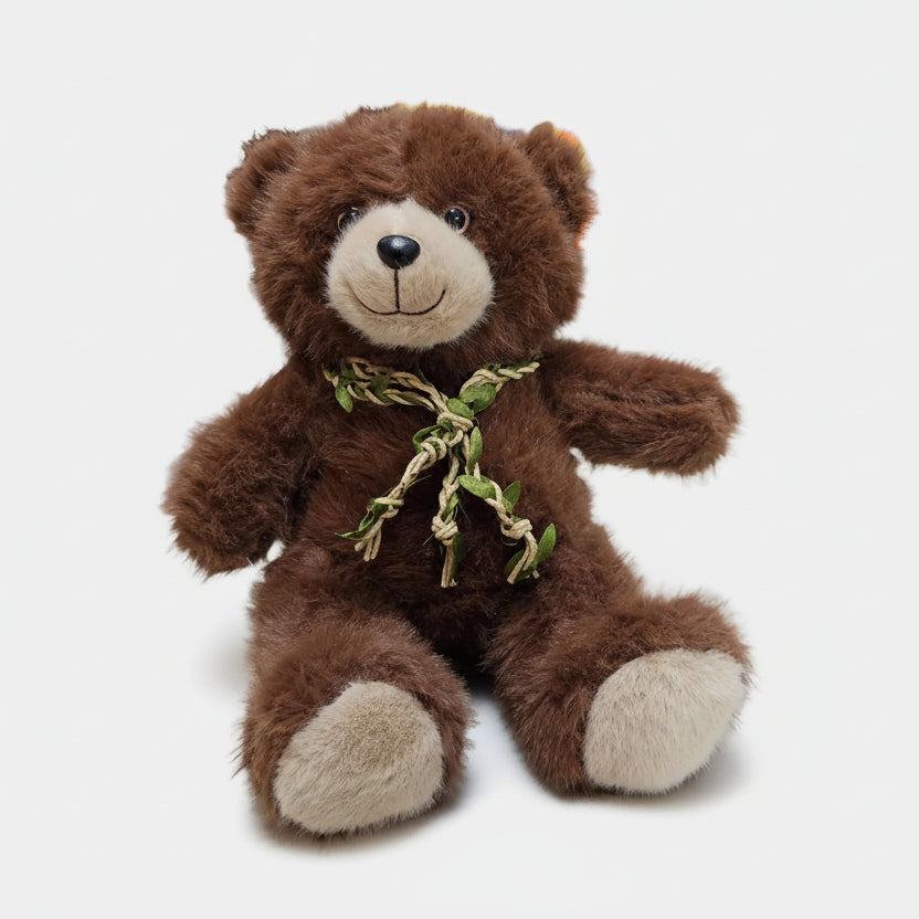 Leaf Bear – Brown Colour – 30cm Plush Toy | Bacha Toys
