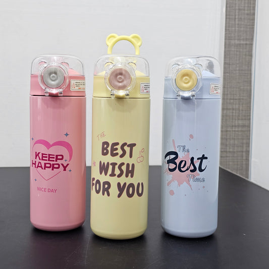 HS Cup Steel Water Bottle – 500ml | Durable & Stylish Hydration Bottle | Bacha Toys