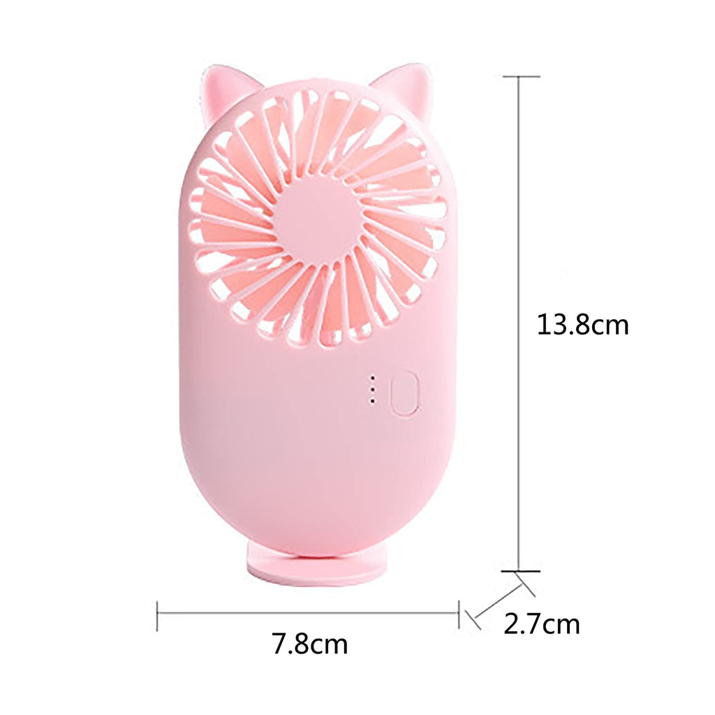 Mini Pocket Fan – Rechargeable Portable Cooling Fan
