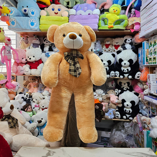 Light Brown Teddy Bear – 5 Feet Soft Plush Toy | Bacha Toys