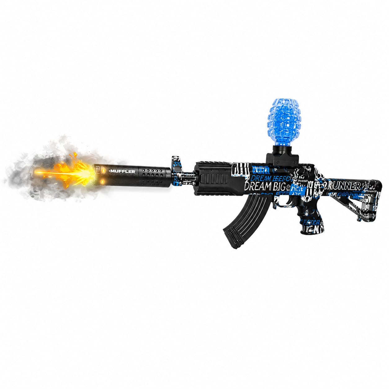 AK47 Water Gel Blaster Gun – Rechargeable Electric Water Bomb Gun