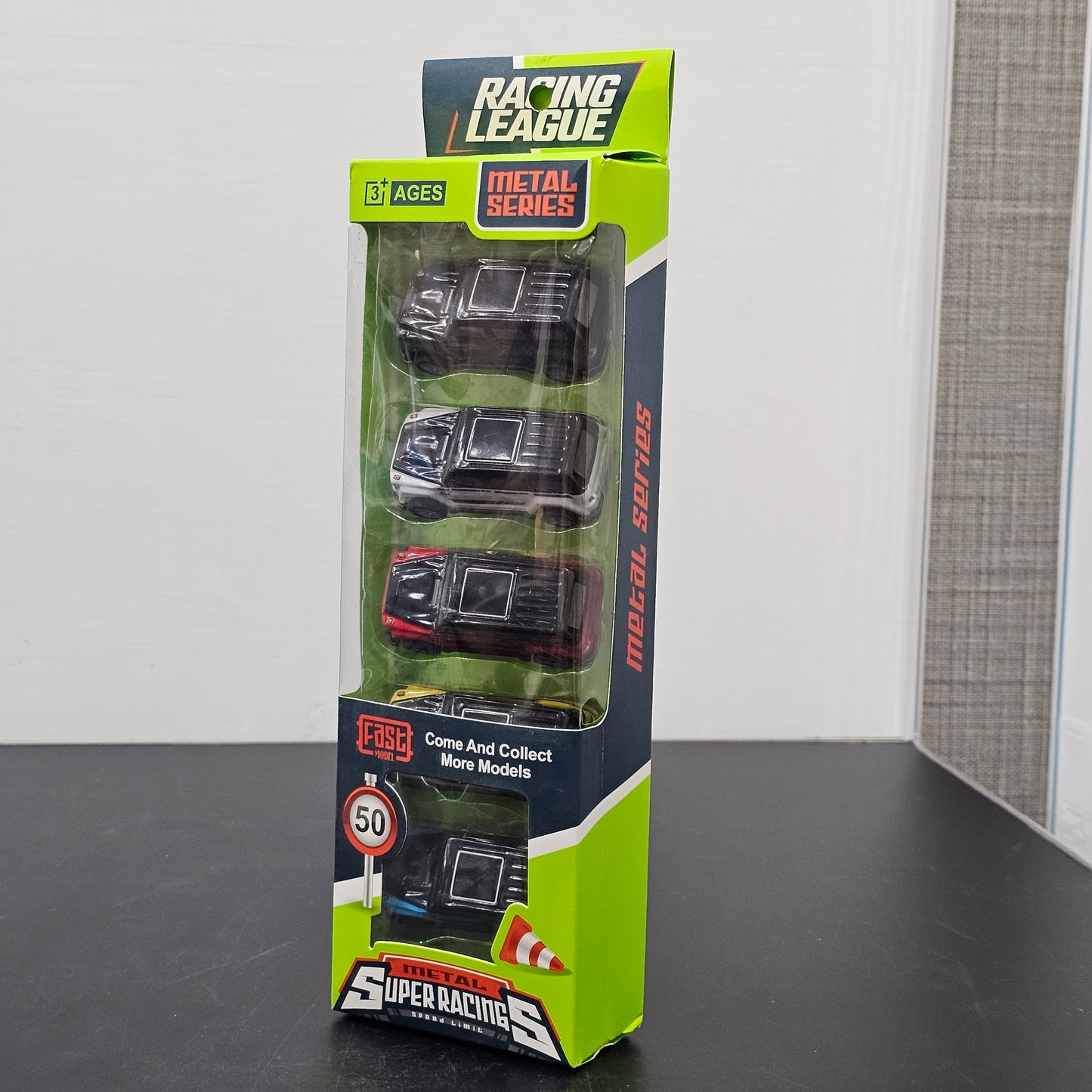 Metal Series Super Racing Die-Cast Cars – 5 Car Set | Collectible Toy Vehicles for Kids | Bacha Toys