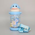 Plastic Water Bottle with Cup 650ml – Lightweight & Durable