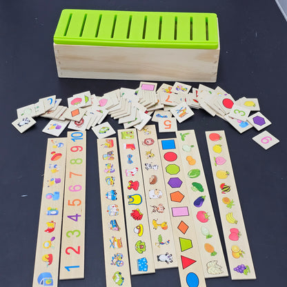 Knowledge Classification Box – Educational Sorting Toy for Kids | Bacha Toys
