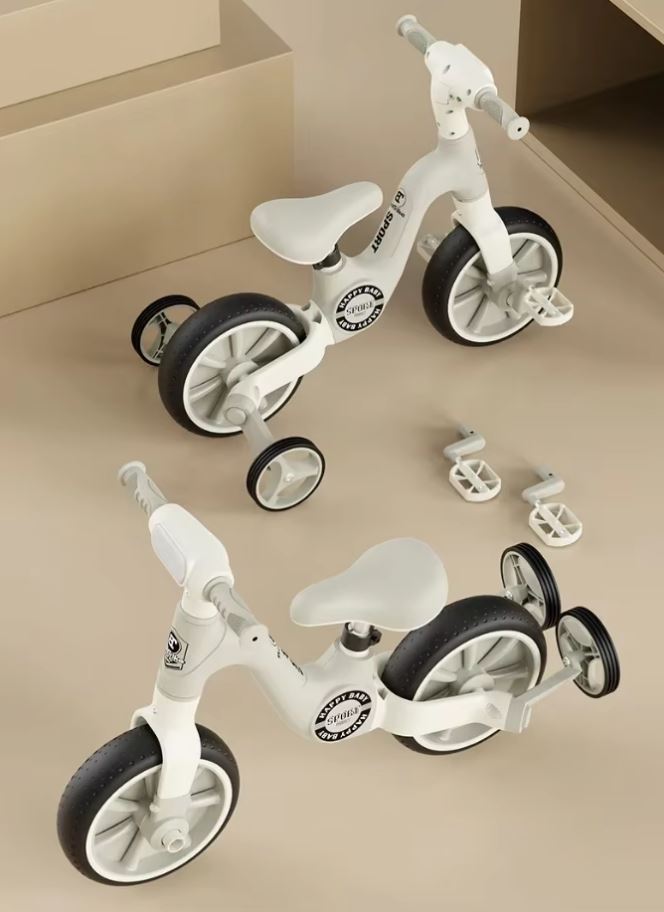 Anti-Rollover Sliding Tricycle Balance Car – 3 Wheeler Kids Bike