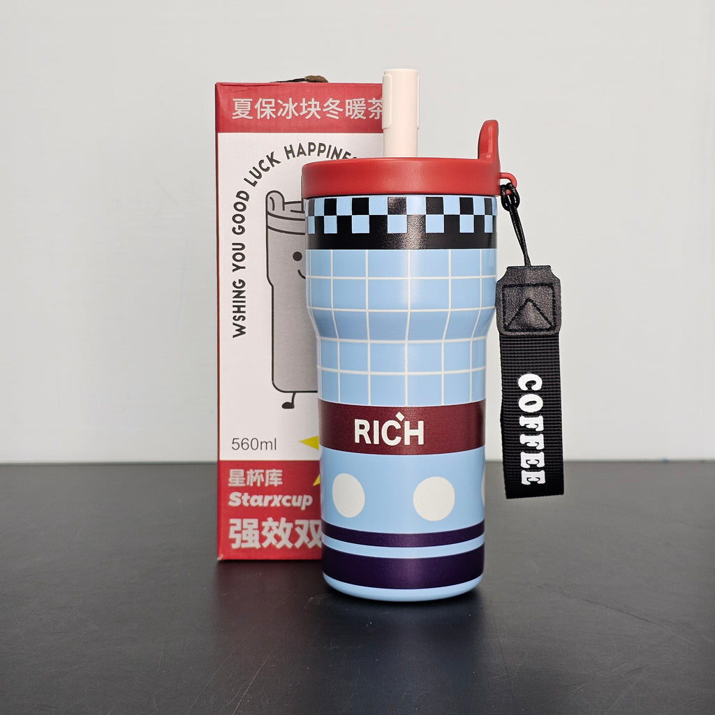Starx Hot & Cold Water Cup 560ml – Insulated Thermal Bottle