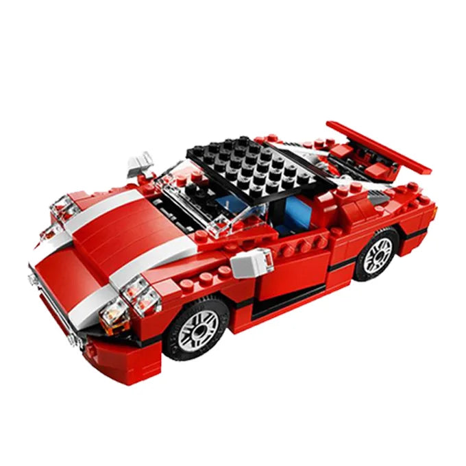Architect Bricks Toy Set – 23-in-1 Super Speedster (278+ Pcs) | Bacha Toys