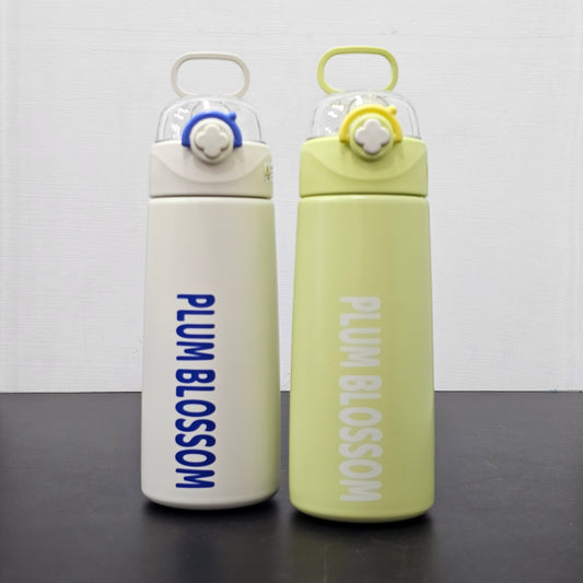 Plum Blossom Insulated Steel Water Bottle | Stylish & Durable Thermal Cup – Bacha Toys