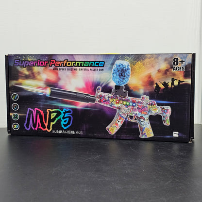 Superior Performance High-Speed Electric Crystal Pellet Gun MP5 Submachine Gun – Bacha Toys
