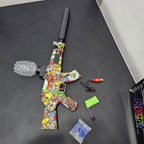 Superior Performance High-Speed Electric Crystal Pellet Gun AK47 Submachine Gun – Bacha Toys