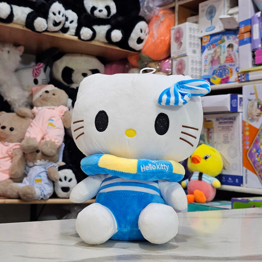 Blue Ring Kitty – 28cm Plush Toy | Bacha Toys