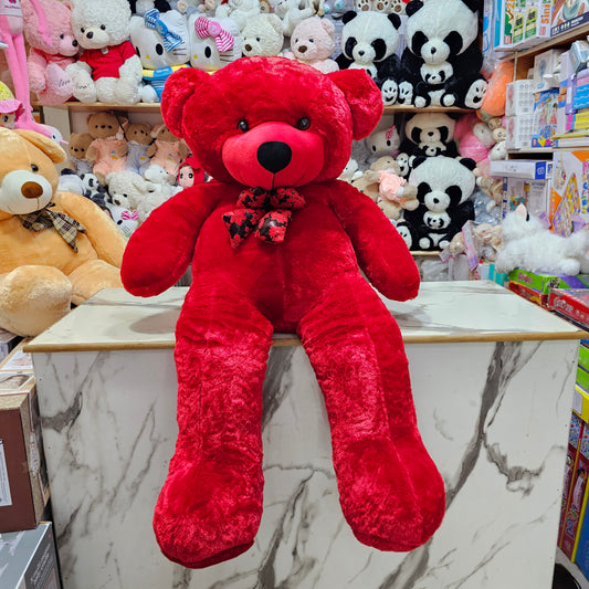 Giant Red Teddy Bear – 5 Feet Soft Plush Toy | Bacha Toys