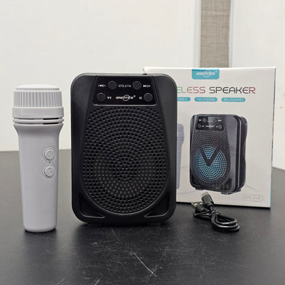 Wireless Speaker with LED Lighting – Portable Music Fun for Kids | Bacha Toys