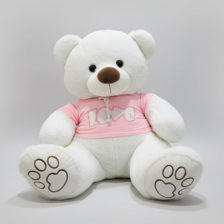 Pink Jacket Teddy Bear – 60cm Soft Plush Toy | Bacha Toys