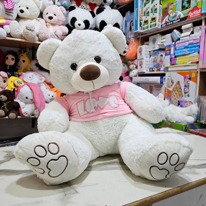 Pink Jacket Teddy Bear – 60cm Soft Plush Toy | Bacha Toys